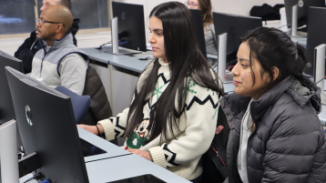 Students in Computer Lab